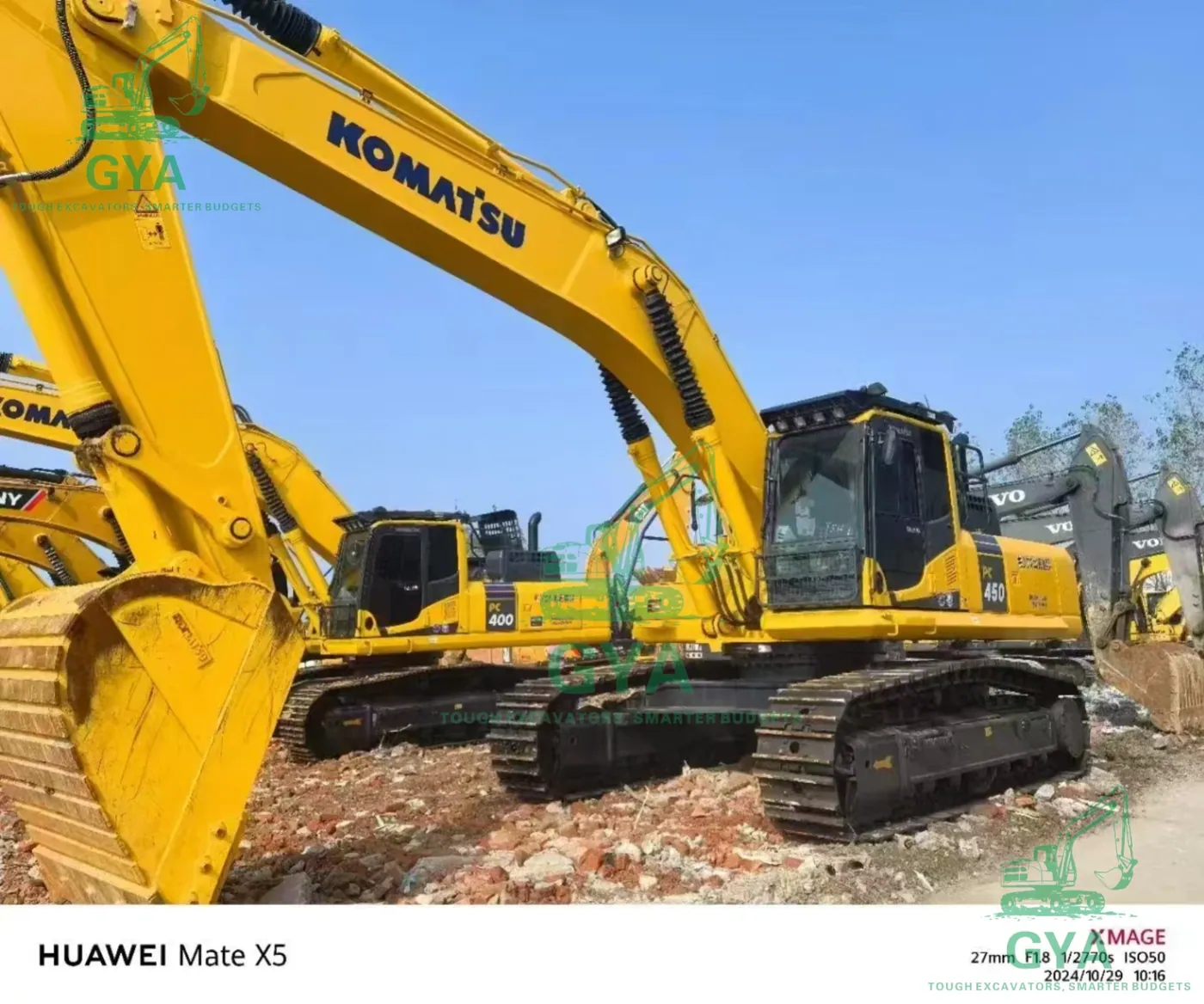 Used Komatsu PC350-7
