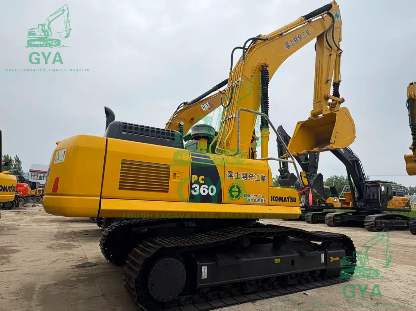 Used Komatsu PC360-7 excavator for export from China