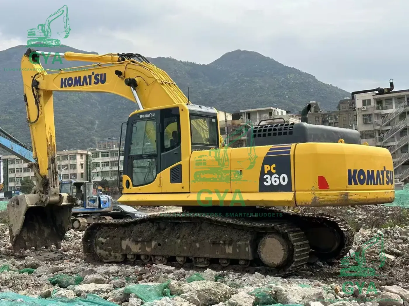 Used Komatsu PC360-8 excavator for export from China