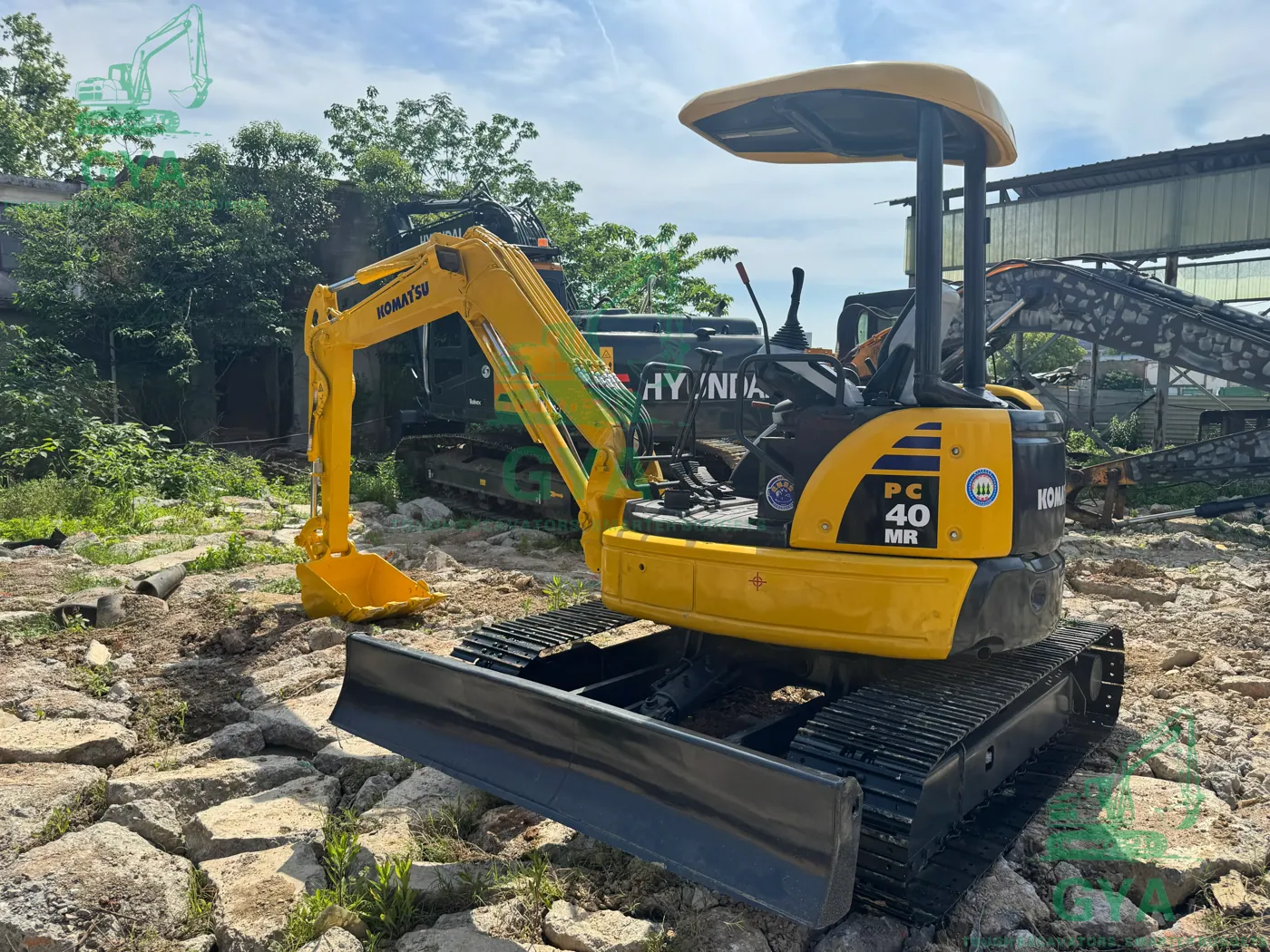 Used Komatsu PC40