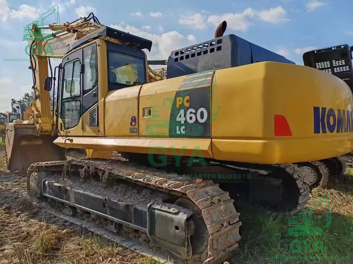 Used Komatsu PC460LC-8