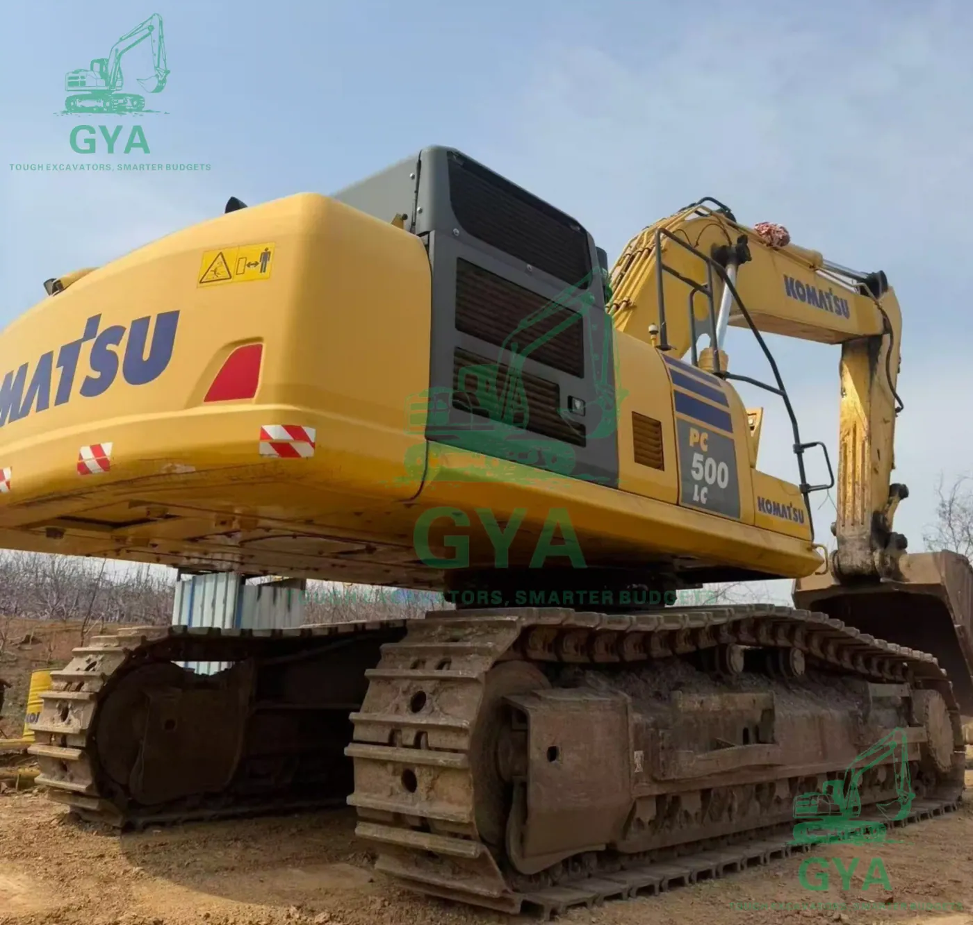 Used Komatsu PC500LC-10 excavator for export from China