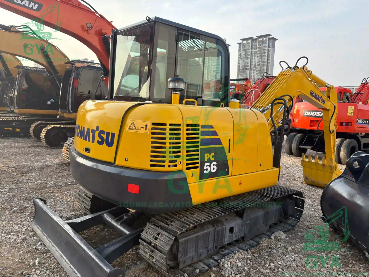 Used Komatsu PC56-7