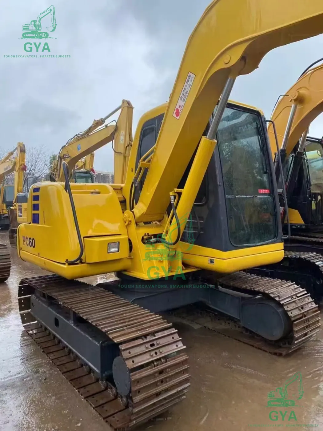 Used Komatsu PC60-7