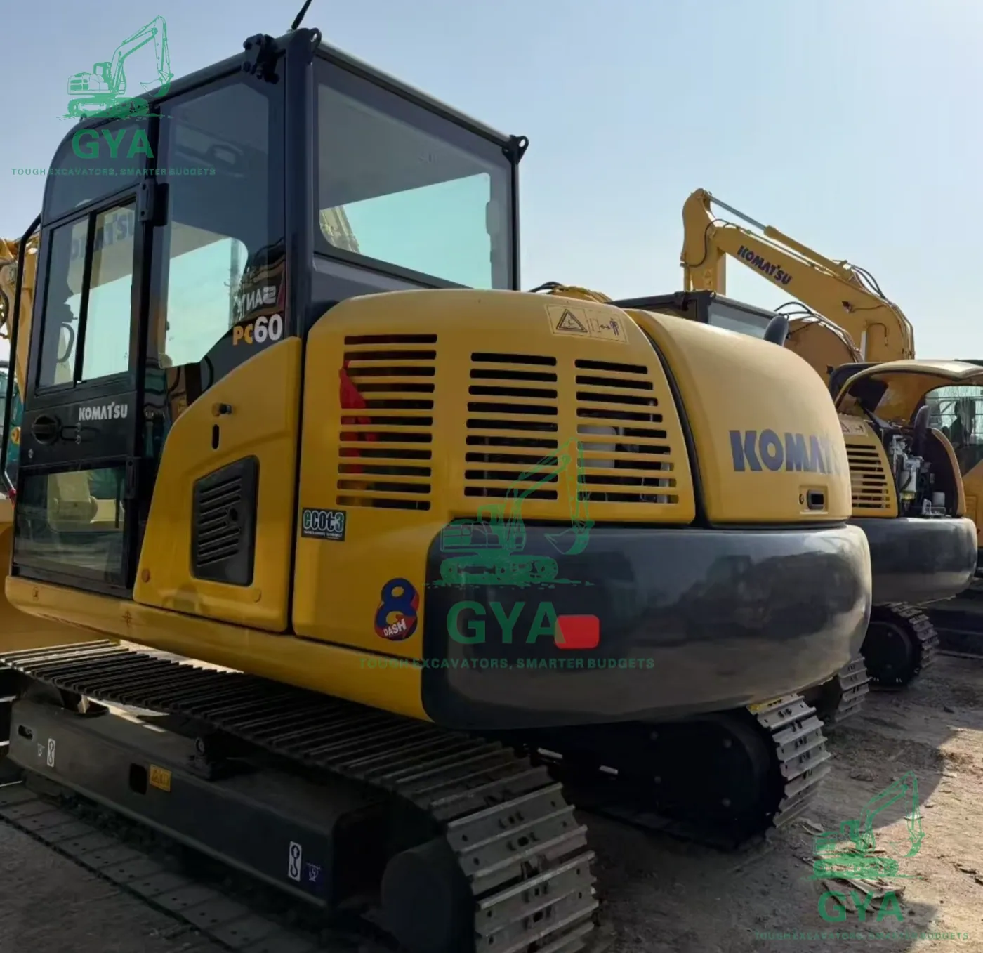 Used Komatsu PC60-8
