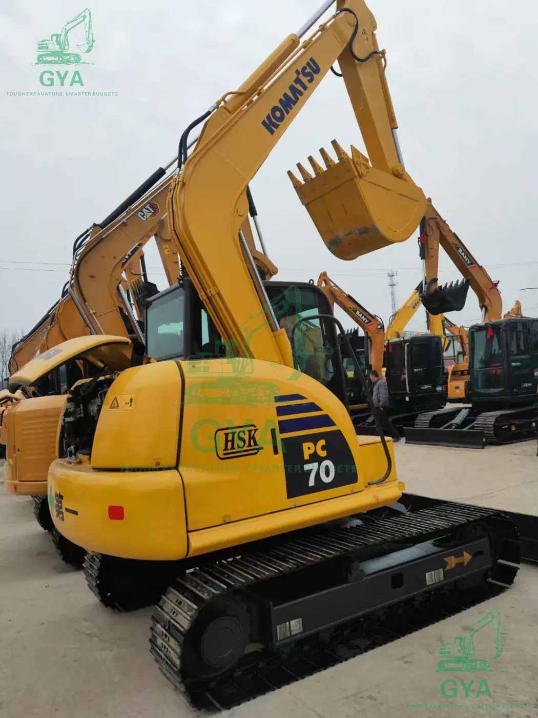 Used Komatsu PC70-8