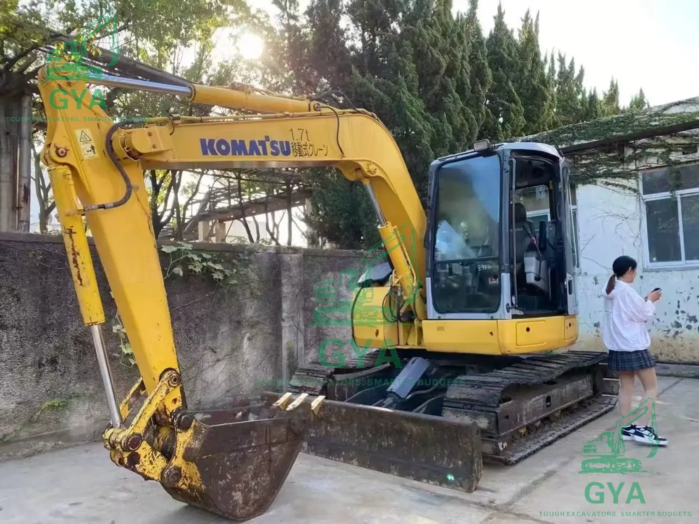 Used Komatsu PC78-6